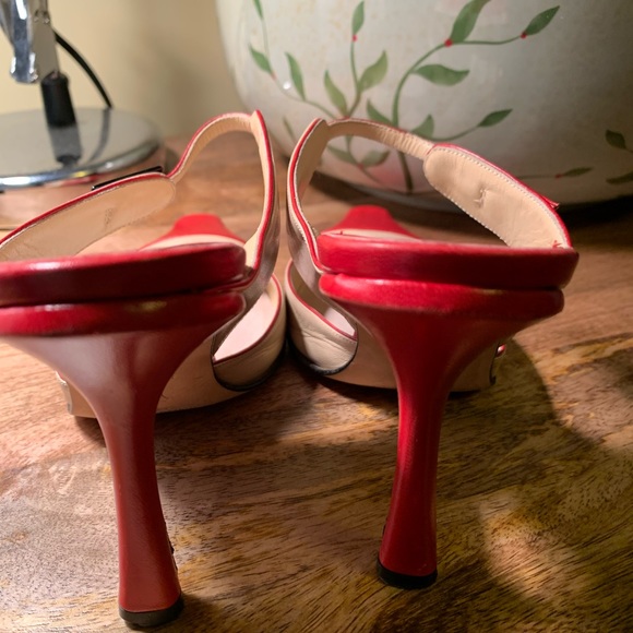 High heel Jimmy Choo. Gently used. light crease on front of shoe. classy shoe. - Picture 4 of 6